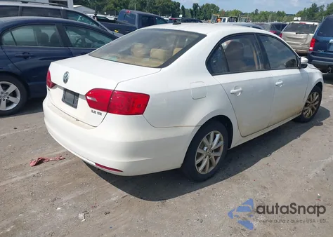2011 Volkswagen Jetta 2.5L Se z USA, uszkodzony, nr VIN 3VWDX7AJ3BM338163